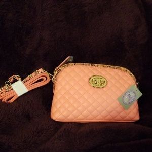 Coral Sharif Crossbody/Clutch Handbag